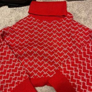 Adorable heart sweater!